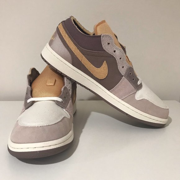 Nike Air Jordan 1 Low SE Craft Taupe Haze / Mint Foam BRAND NEW Mens Size 10.5 - Picture 13 of 16